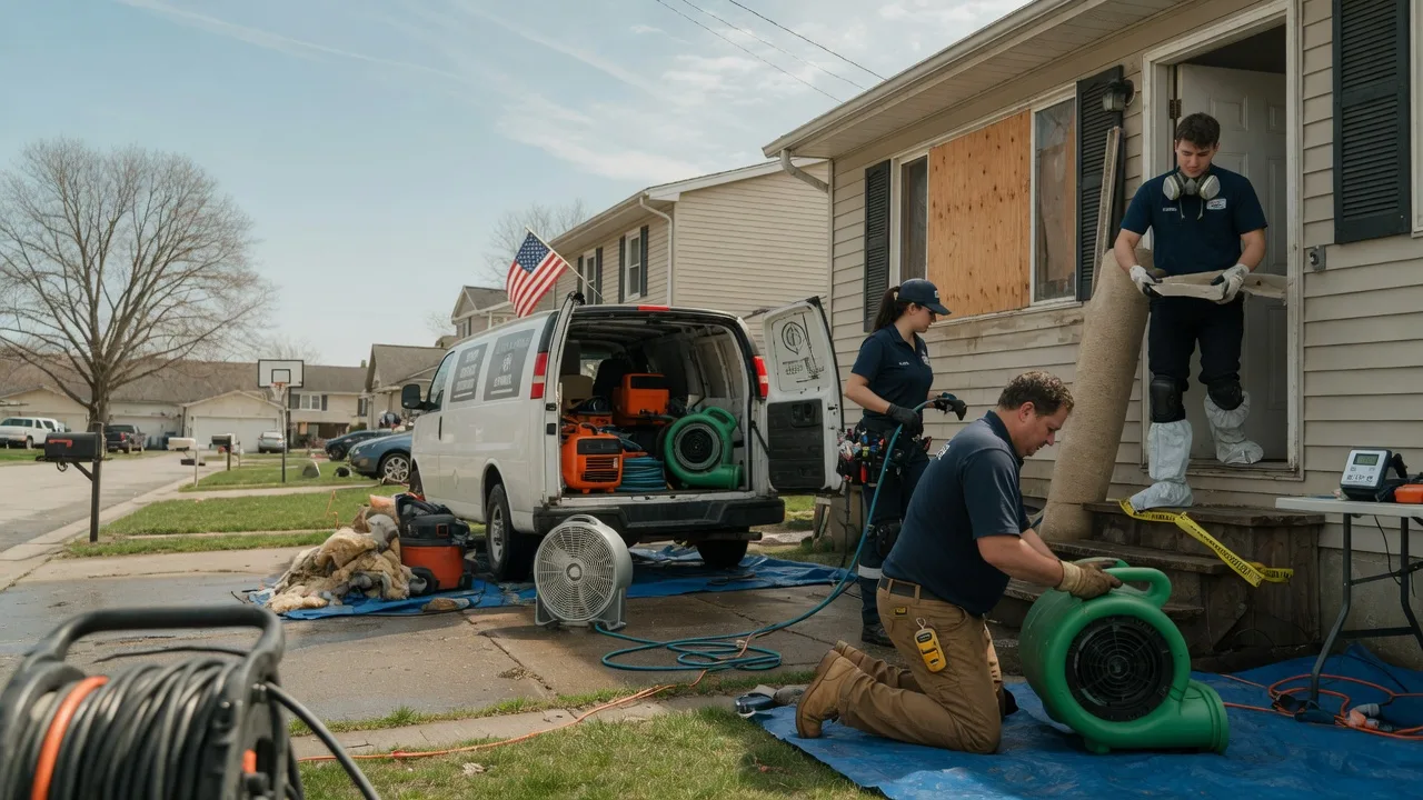 Water Damage Restoration in Garrett, WY near me